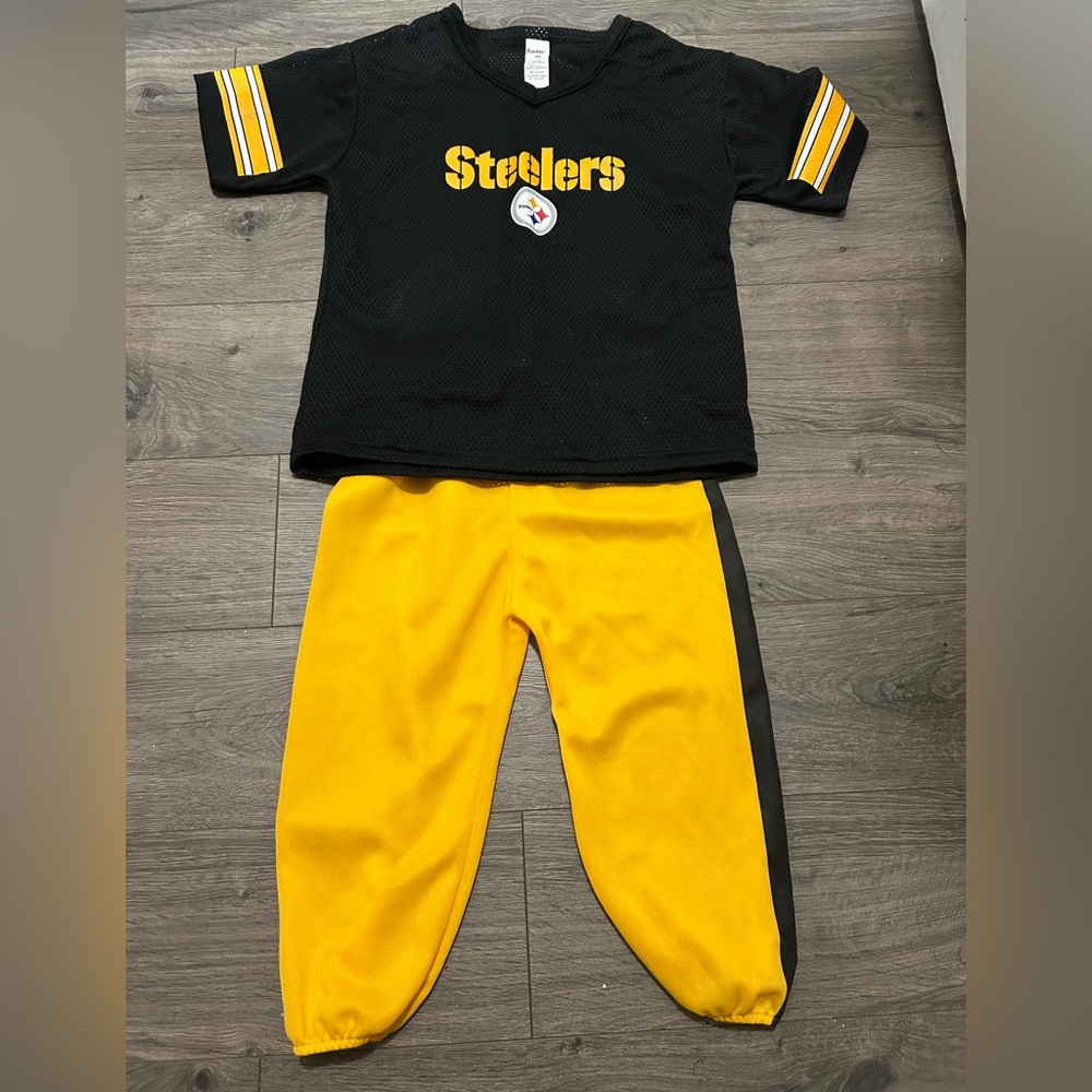 New Steelers matching set kids size medium